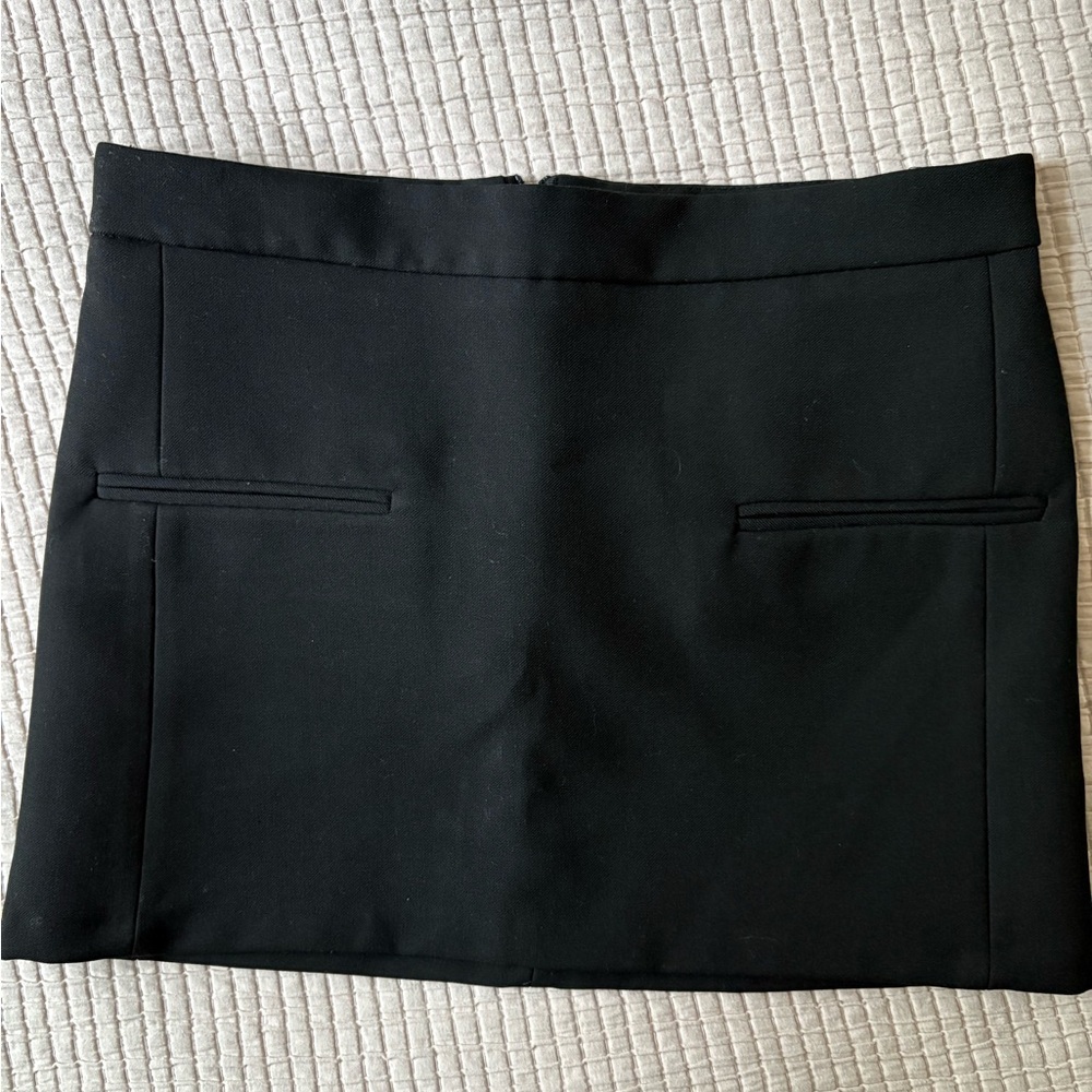 BNWOT ZARA BLACK MINI SKIRT XS